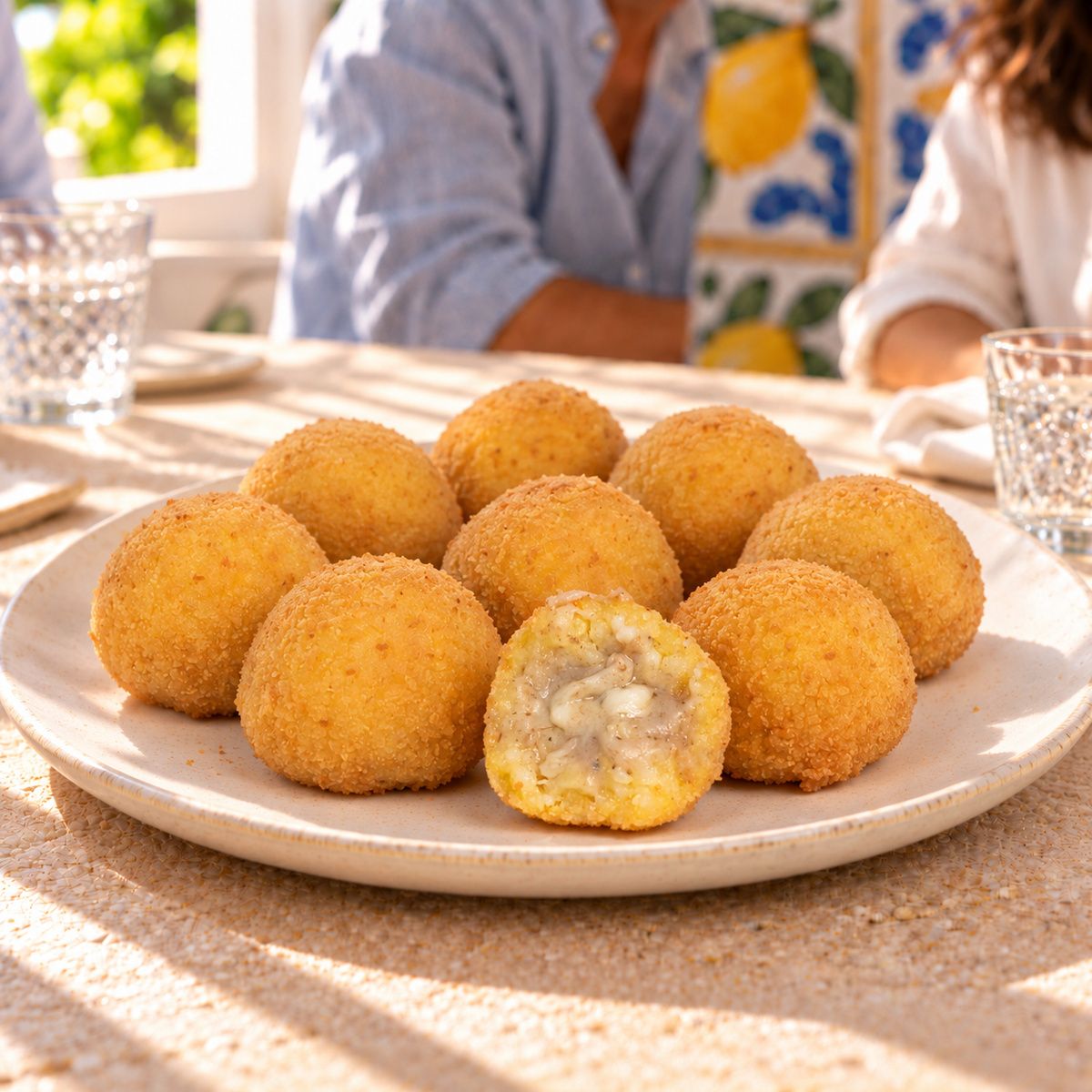 Siculini Arancini al Tartufo e funghi - SicilyAddict