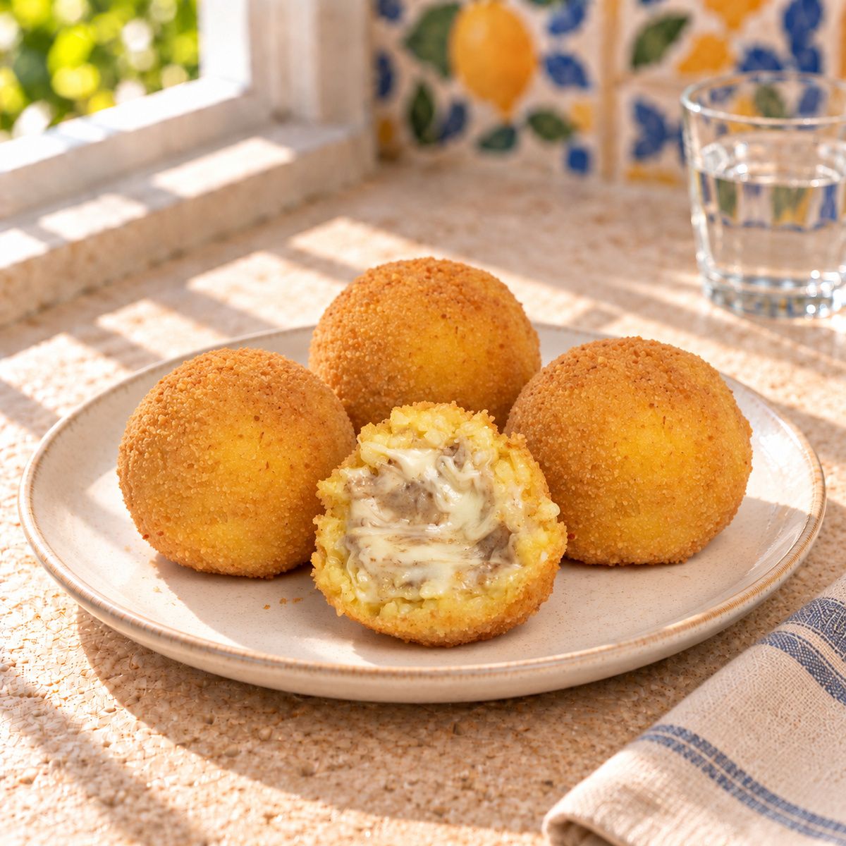 Siculini Arancini al Tartufo e funghi - SicilyAddict