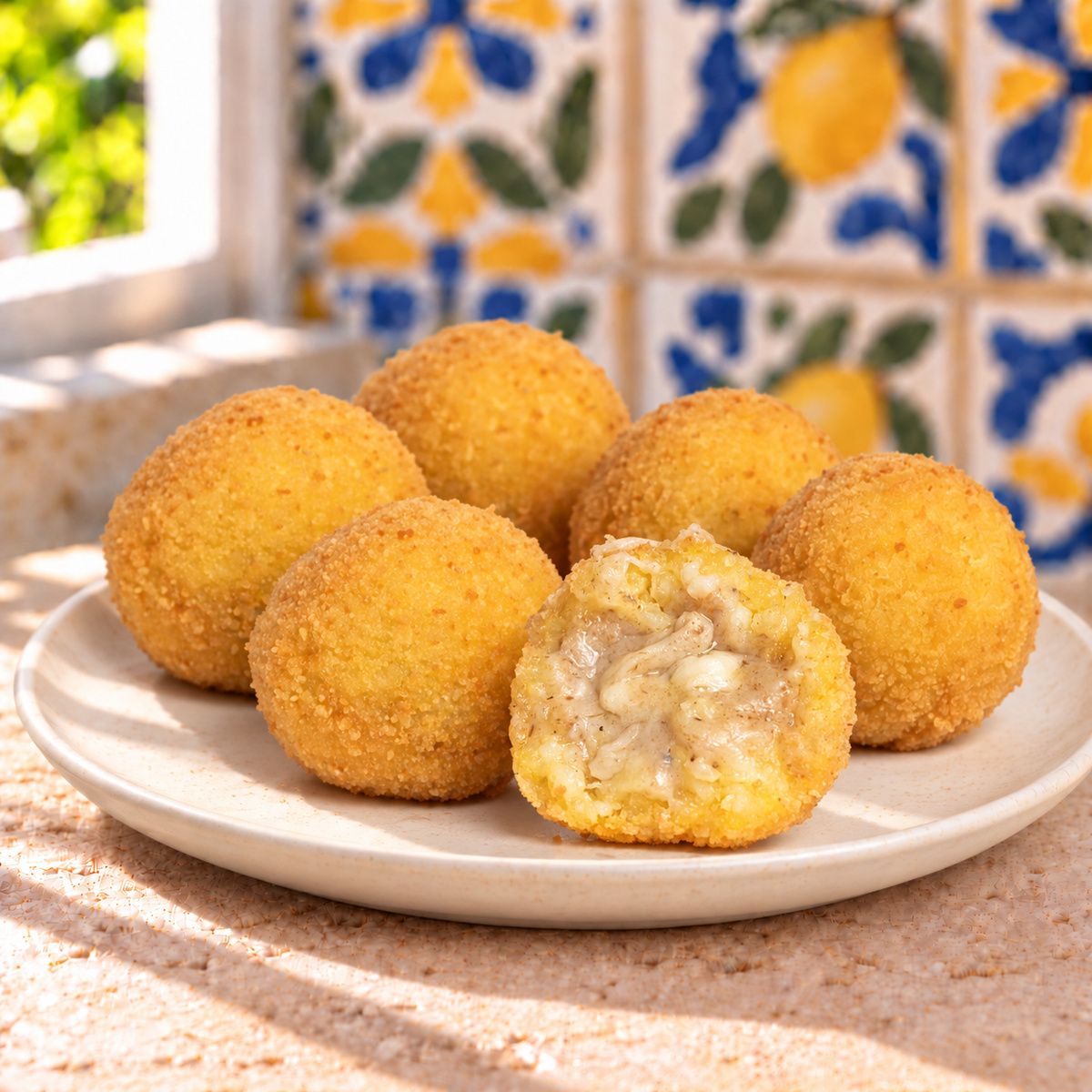 Siculini Arancini al Tartufo e funghi - SicilyAddict