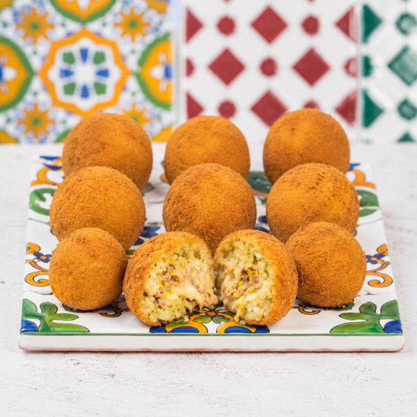 Siculini Arancini Pistacchio e Speck - SicilyAddict