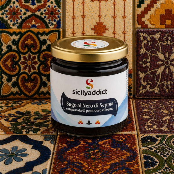 Sugo al nero di Seppia 190gr - SicilyAddict