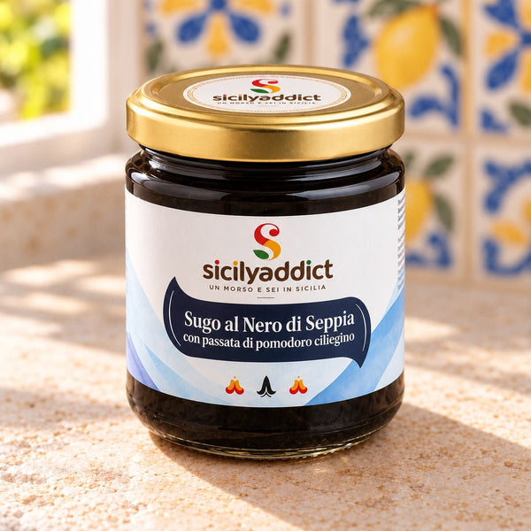 Sugo al nero di Seppia 190gr - SicilyAddict