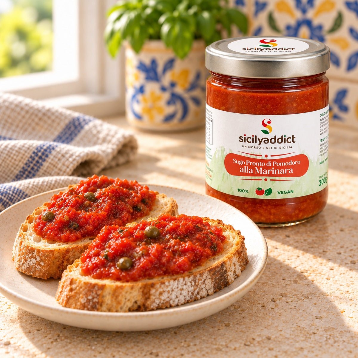 Sugo pronto alla marinara 300g - SicilyAddict