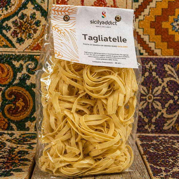 Tagliatelle Artigianali grano 100% siciliano 500g - SicilyAddict