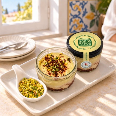 Tiramisù al pistacchio in barattolo 120g - SicilyAddict