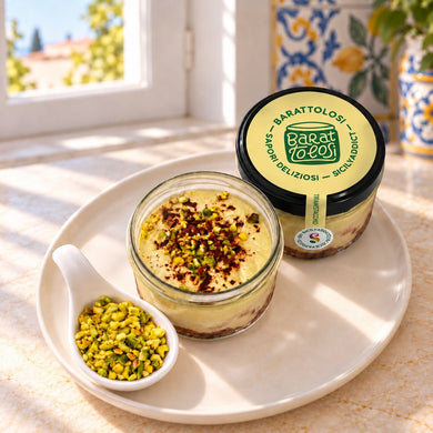 Tiramisù al pistacchio in barattolo 120g - SicilyAddict