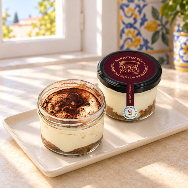 Tiramisù siciliano in barattolo 120g - SicilyAddict