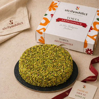 Torta al pistacchio 600g - SicilyAddict