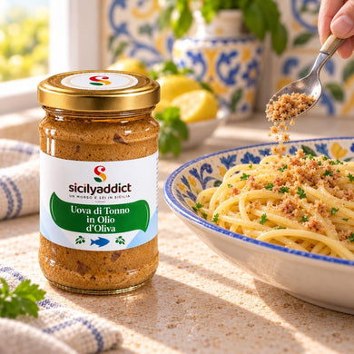 Uova di Tonno in olio d'oliva 190g - SicilyAddict