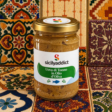 Uova di Tonno in olio d'oliva 190g - SicilyAddict