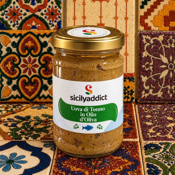 Uova di Tonno in olio d'oliva 190g - SicilyAddict