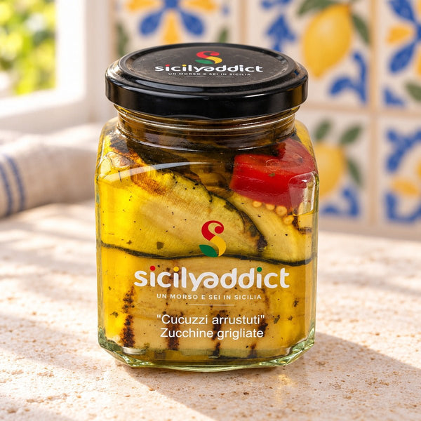 Zucchine grigliate sott'olio 280g - SicilyAddict