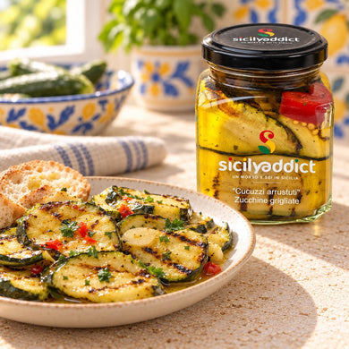 Zucchine grigliate sott'olio 280g - SicilyAddict