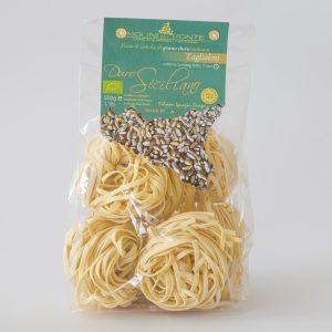 Organic durum wheat semolina tagliatelle