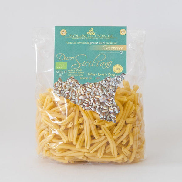 Organic durum wheat semolina caserecce 