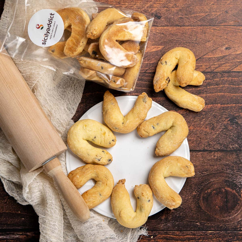 Biscotti Mandarino e Gocce di Cioccolato Fondente 250 g