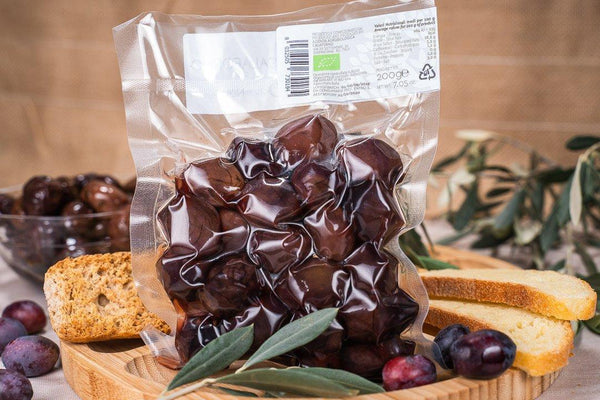 Olive nere biologiche 200g