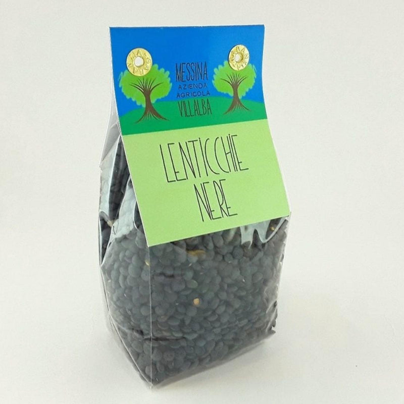 Black lentils from Villalba 250g
