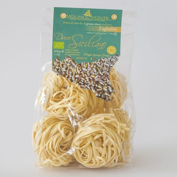 Tagliolini di Semola di Grano duro Biologico 500 g