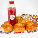 Kit 5 granite Fragola con brioche co' tuppo
