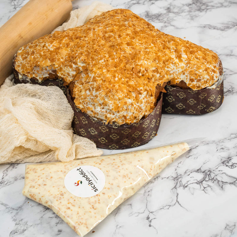 Colomba with chocolate and ciokocereali artisanal cereals