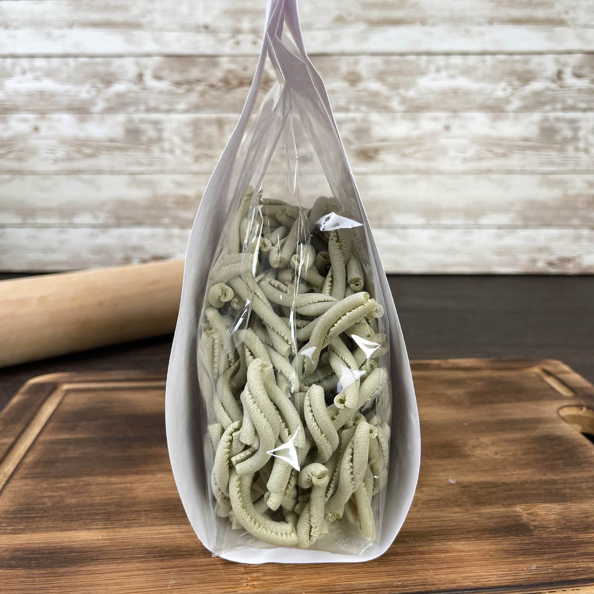 Pasta artiginale al Pistacchio fomato Caserecce 250 g