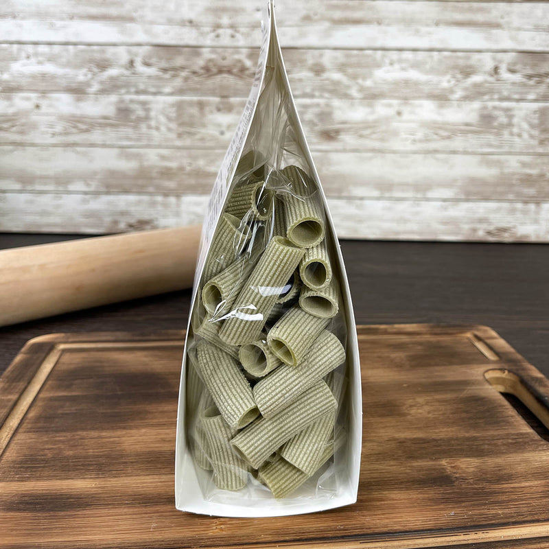 Pasta artiginale al Pistacchio fomato Rigatoni 250 g