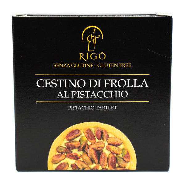 Cestino di frolla artigianale al pistacchio senza glutine 60 g