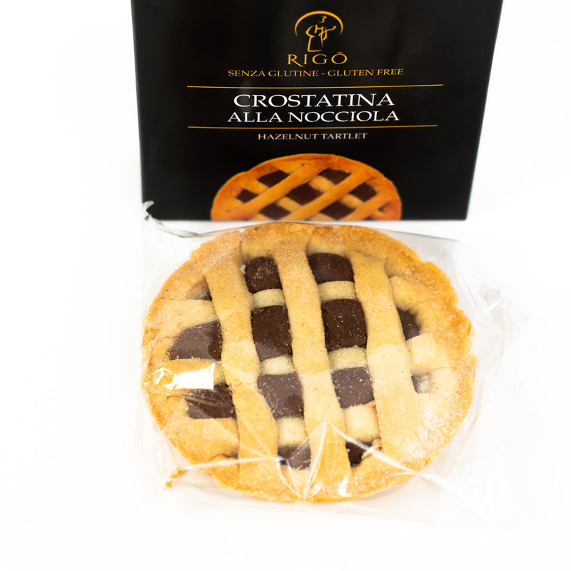 Crostatina alla nocciola artigianale senza glutine 70 g