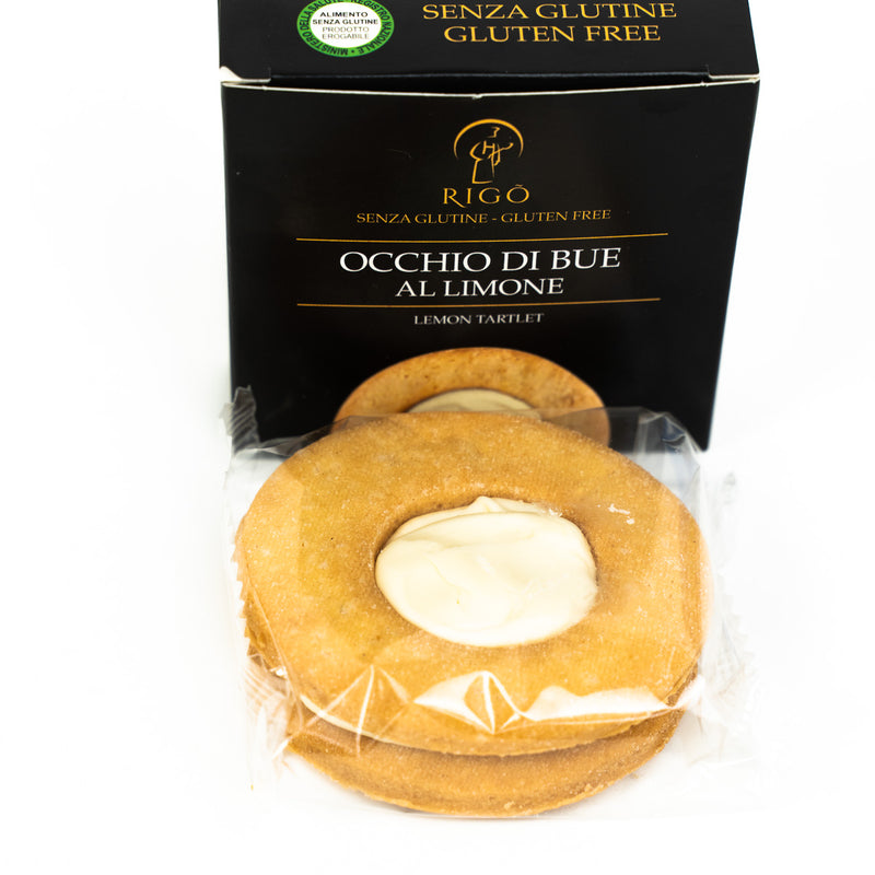 Occhio di bue artigianale al limone senza glutine 60 g