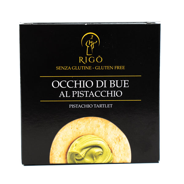 Occhio di bue artigianale al pistacchio senza glutine 60 g