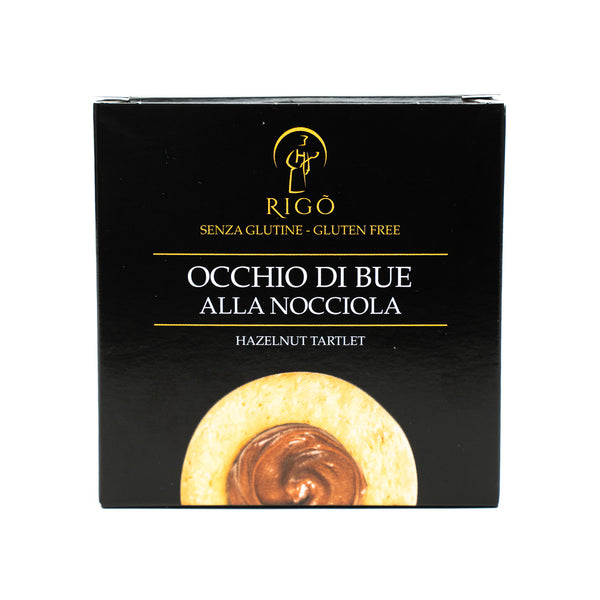 Occhio di bue artigianale alla nocciola senza glutine 60 g