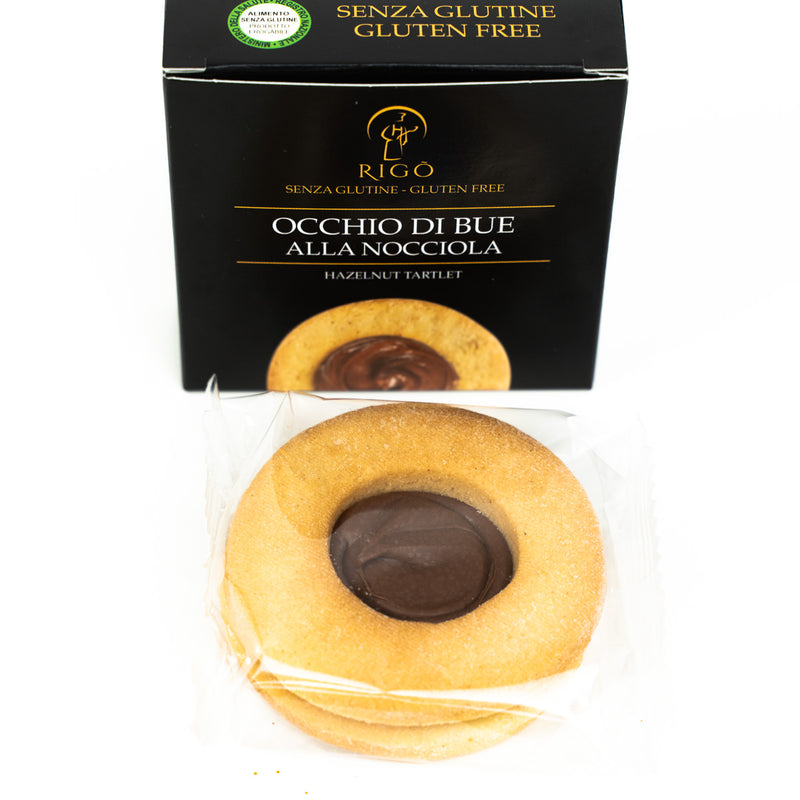 Occhio di bue artigianale alla nocciola senza glutine 60 g