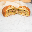 Rizzuola siciliana salsiccia e Provola 180g - 3 pezzi