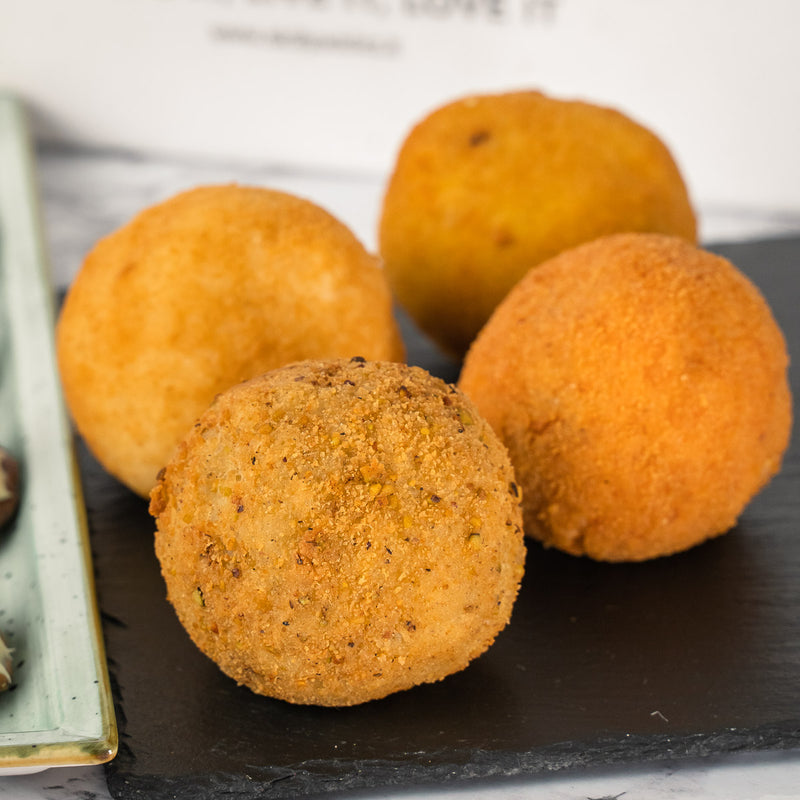 Arancini siciliani misti classici 200g x 4 Pezzi