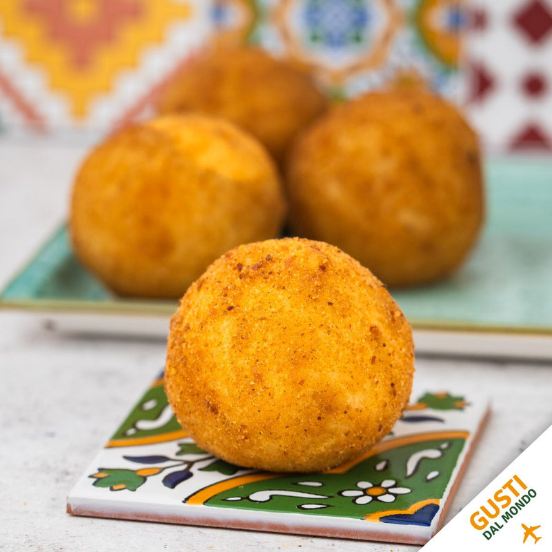 Arancini pollo e curry L'Indianu 160g x 4 Pezzi