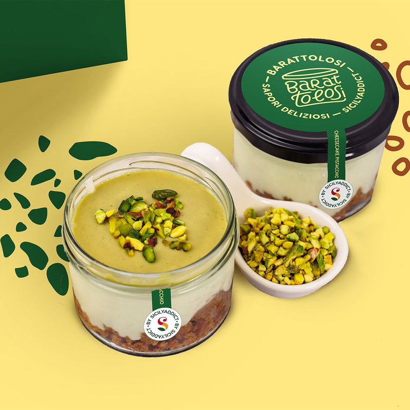 Cheesecake al pistacchio in barattolo 160g