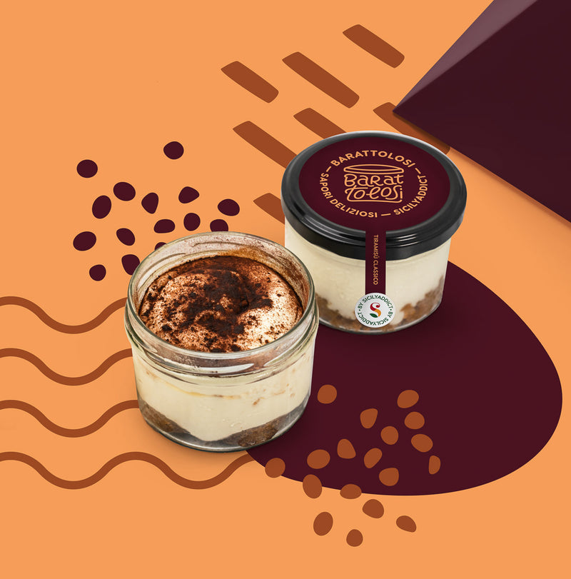 Sicilian tiramisu in 120g jar
