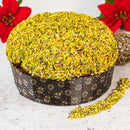 Panettone artigianale al cioccolato e pistacchio ciokopistacchio