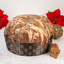 Panettone artigianale al cioccolato e caramello salato ciokocaramel