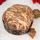 Panettone artigianale al cioccolato e caramello salato ciokocaramel