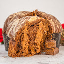 Panettone artigianale al cioccolato e caramello salato ciokocaramel