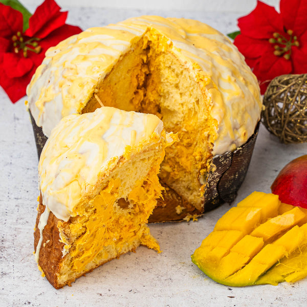 Panettone artigianale farcito ai frutti tropicali 1,1kg