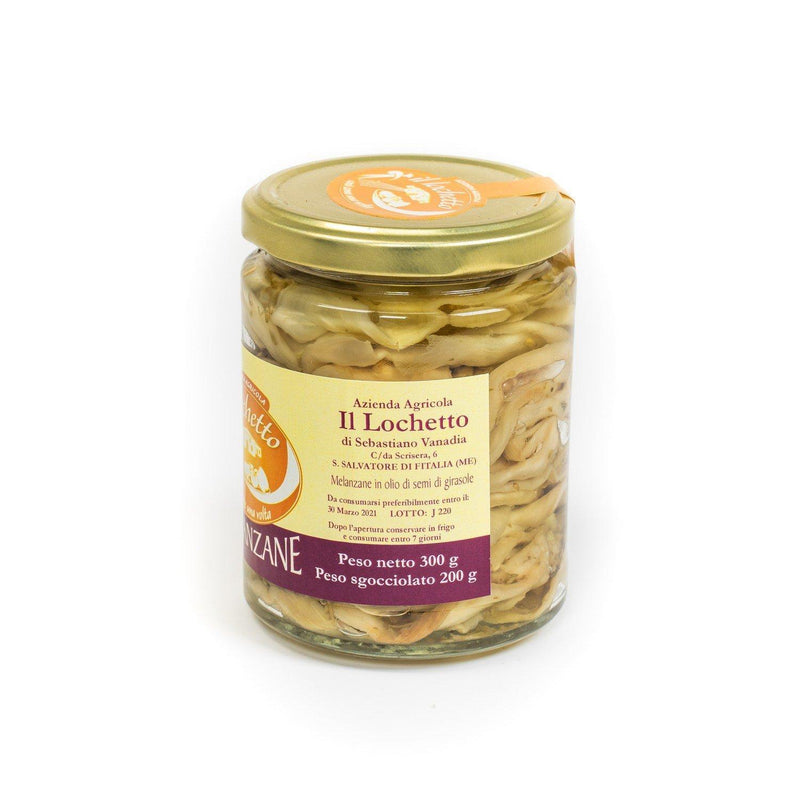 Aubergines in oil Il lochetto 300 g