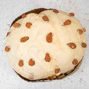 Panettone artigianale alle mandorle 1kg con crema alla mandorla in sac a poche da 200g