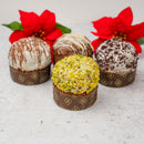 Panettoncino artigianale al cioccolato e pistacchio ciokopistacchio 110g