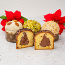 Panettoncino artigianale farcito al cioccolato al latte 150g