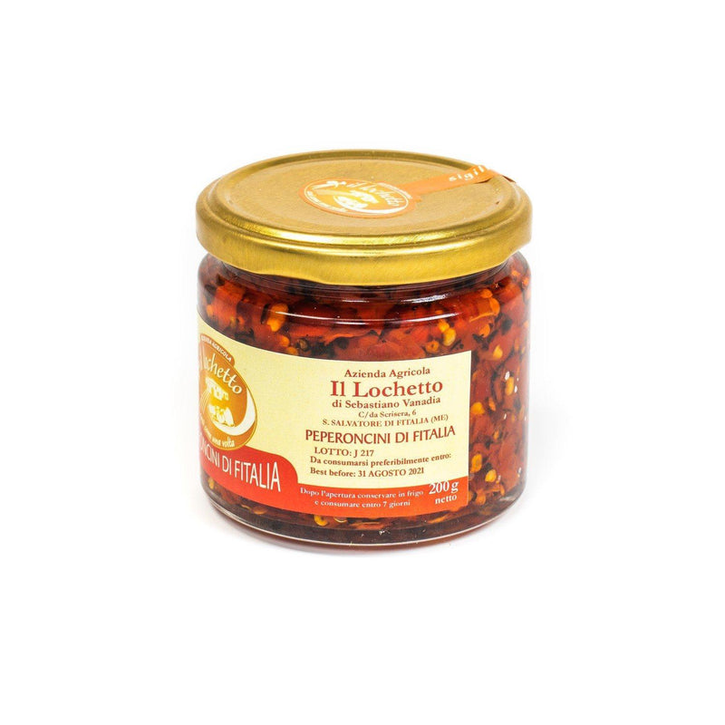Chillies in oil Il lochetto 200 g