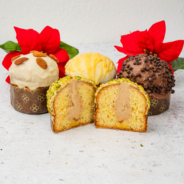Panettoncino artigianale farcito Tre Meraviglie 110g