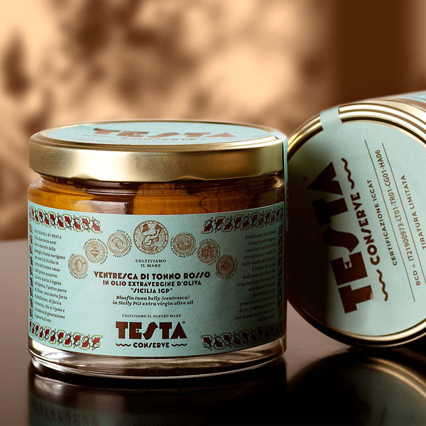 Ventresca di tonno rosso in olio EVO 320g